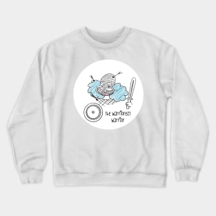 The Warriorest Warrior / Magical Feminism Crewneck Sweatshirt